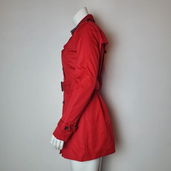 Banana Republic Red Trench Coat - Picture 5 of 14